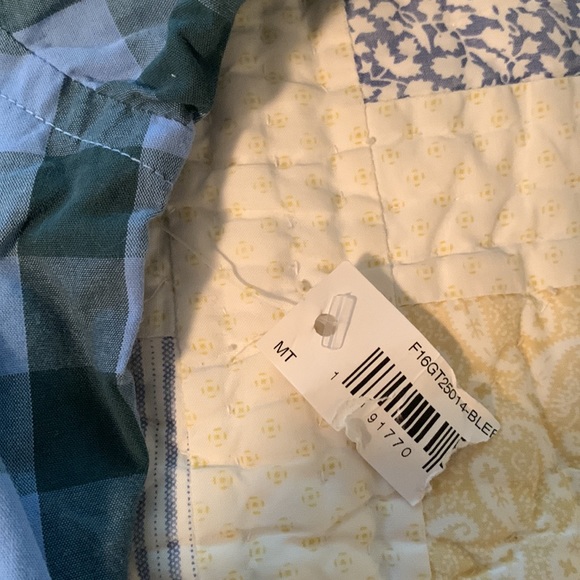 Men’s Brand New Goodthreads Poplin Button-down Shirt Size MT Slim in Blue Check. - Picture 10 of 10